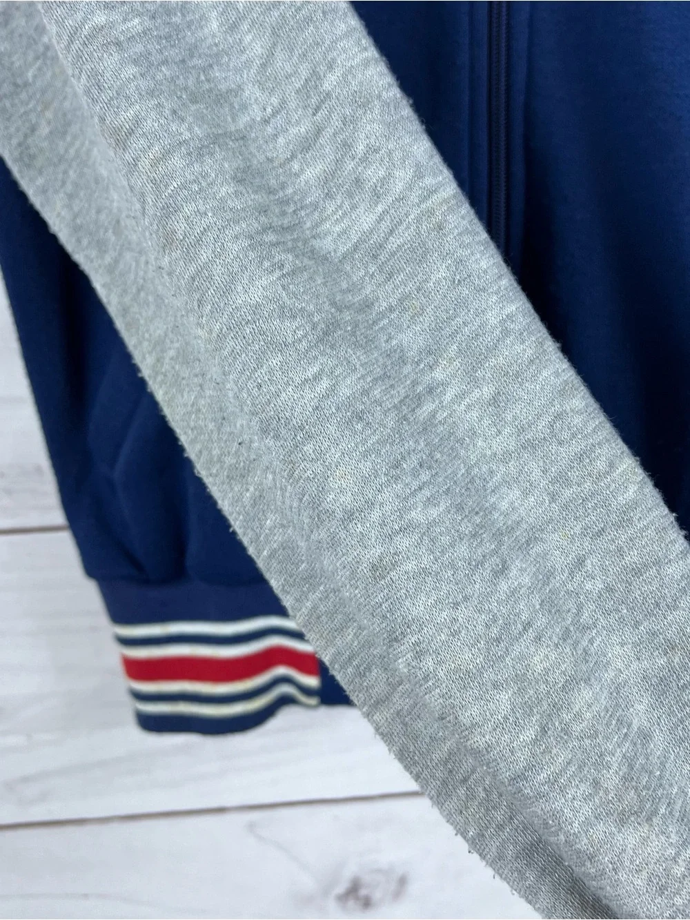 Nike Blue Tag Vintage 80s 2 Piece Tracksuit Set Size Small Mens Navy Gray - Picture 8 of 15